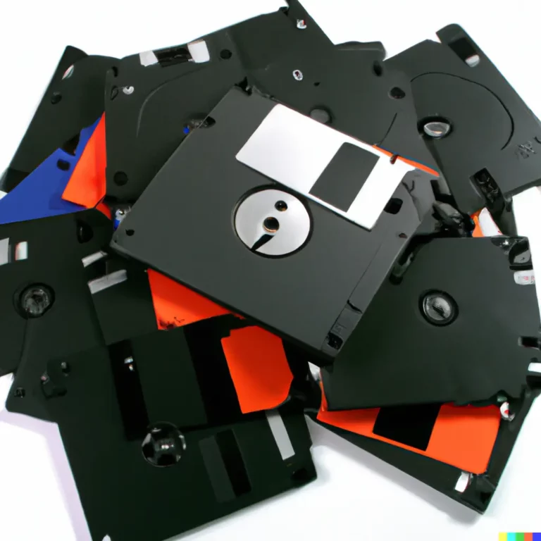 How to destroy floppy disks