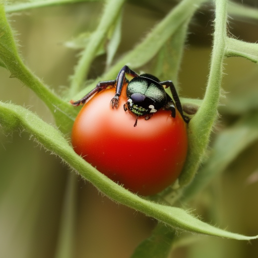 Do japanese beetles eat tomato plants