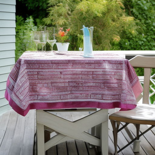 How to get wrinkles out of vinyl tablecloth