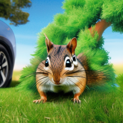 How to keep chipmunks out of car